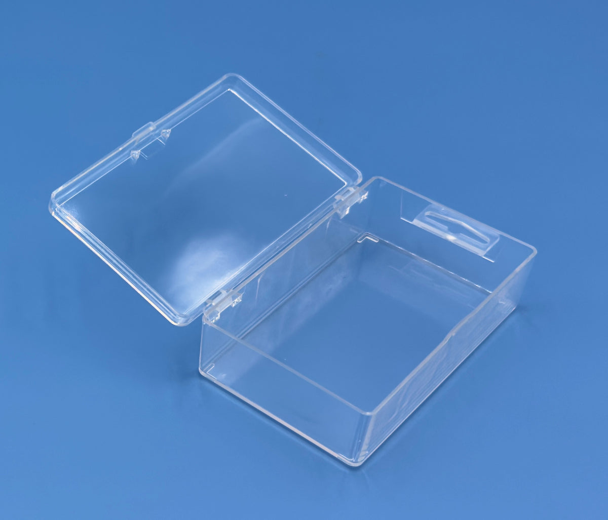 D23 Case, 1 Bay with Hang Tab, Clear Impact-Protected Copolymer (carton of 108 ea)