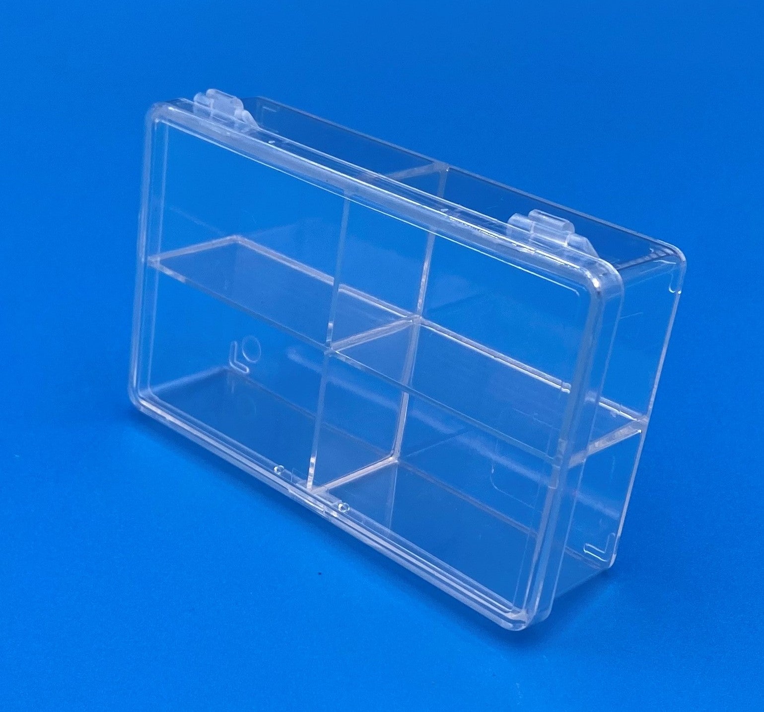 D23 Case, 4 Bays, Clear Impact-Protected Copolymer (carton of 108 ea)