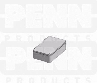 D23 Case, 2 Bays, Clear Impact-Protected Copolymer (carton of 108 ea)