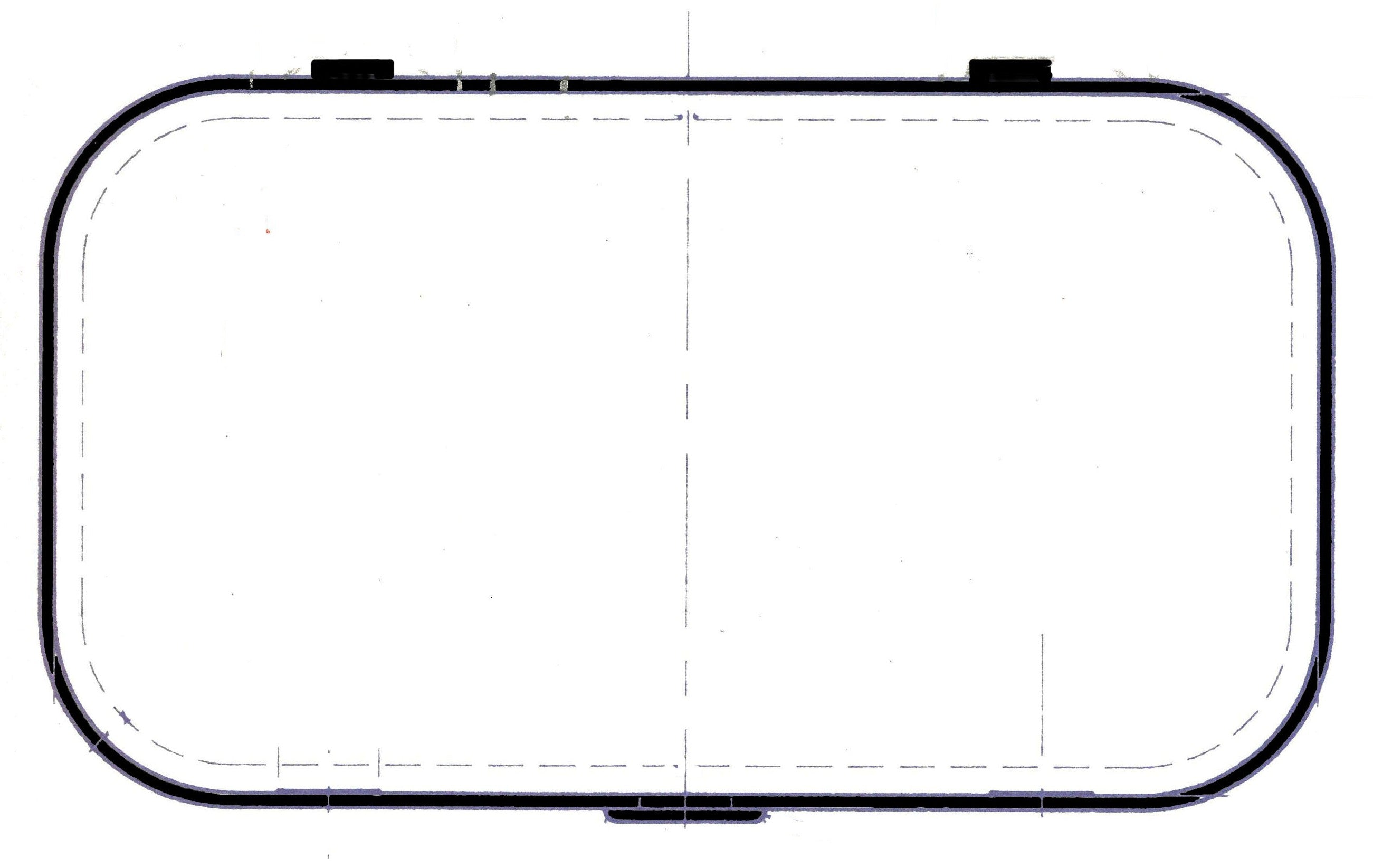 D25 Case, 1 Bay, Clarified Polypropylene (carton of 65)