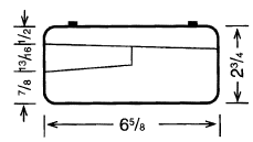 D53 case, 3 bays, sketch with dimensions