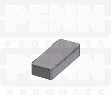 D53 Case, 1 Bay, Clear Impact-Protected Copolymer (carton of 82 ea)