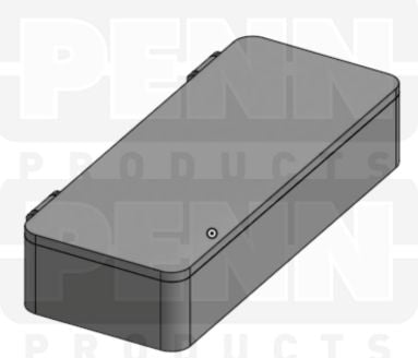 D53 Case, 1 Bay, Clear Impact-Protected Copolymer (carton of 82 ea)