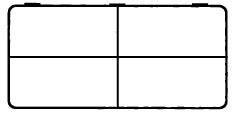 D54 case, 4 bays, sketch