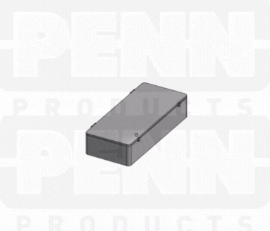 D54 Case, 1 Bay, Clear Impact-Protected Copolymer (carton of 36 ea)
