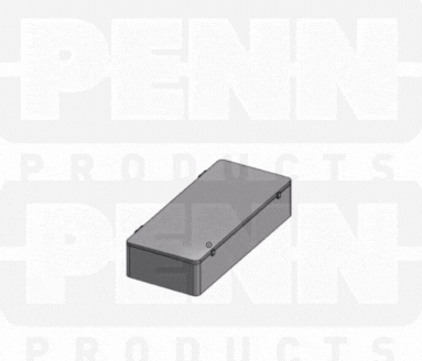 D54 Case, 3 Bays, Clear Impact-Protected Copolymer (carton of 36 ea)