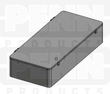 D54 Case, 7 Bays, Clear Impact-Protected Copolymer (carton of 36 ea)