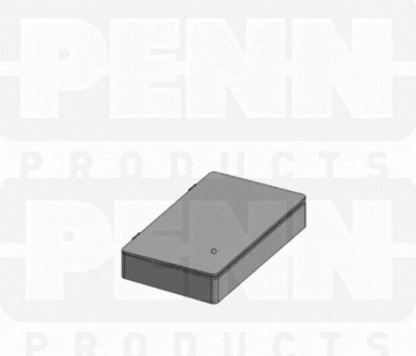 D55 Case, 15 Bays, Clear Impact-Protected Copolymer (carton of 32 ea)