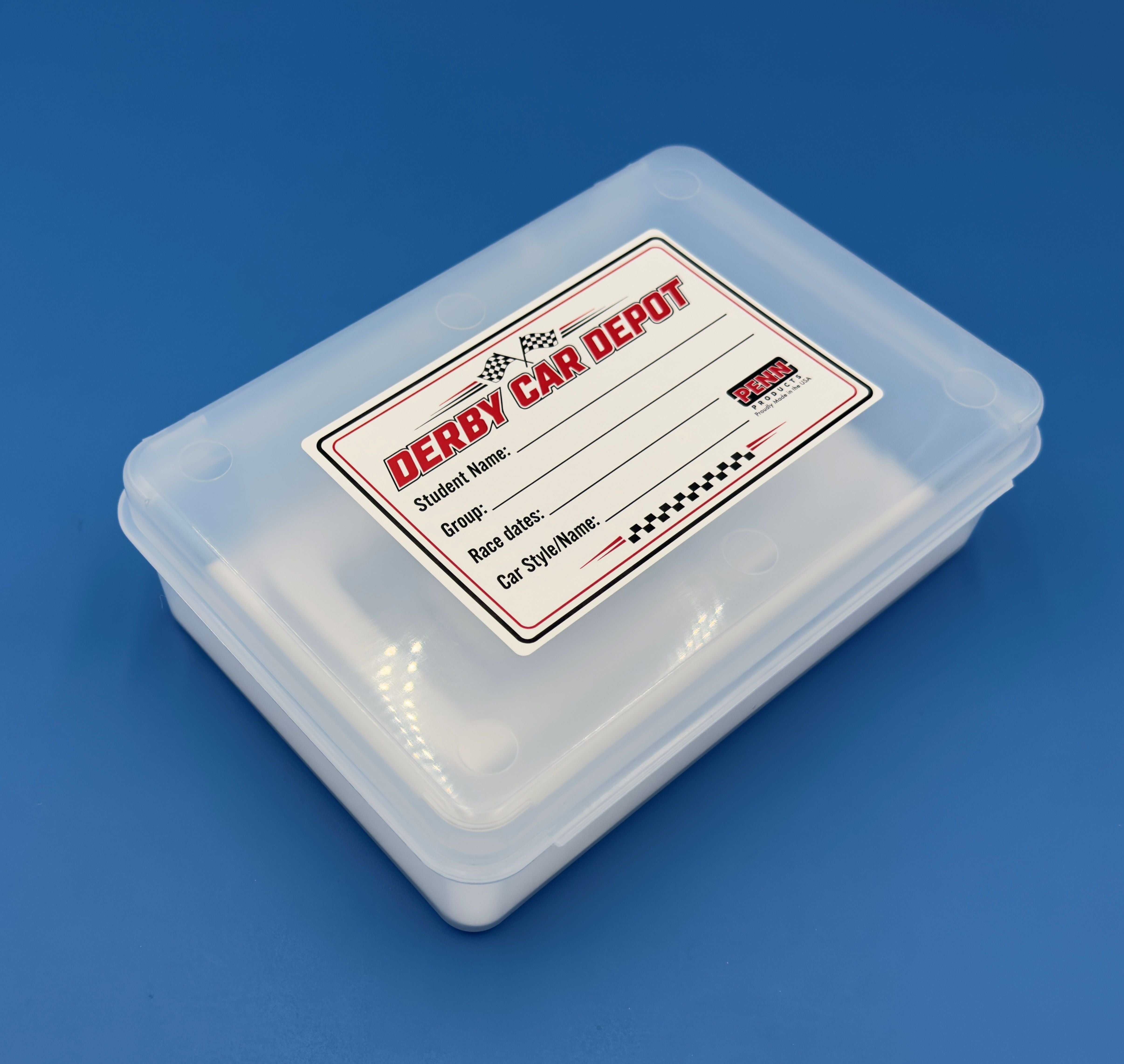 Derby Car Depot Case for Pinewood Cars (carton of 6 ea)