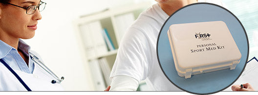 Medical photo featuring the TC Case with imprint used for first aid Penn Products