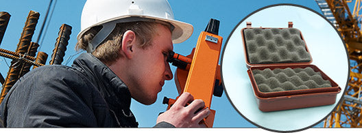 Industry photo featuring the TC case with foam for instruments Penn Producs