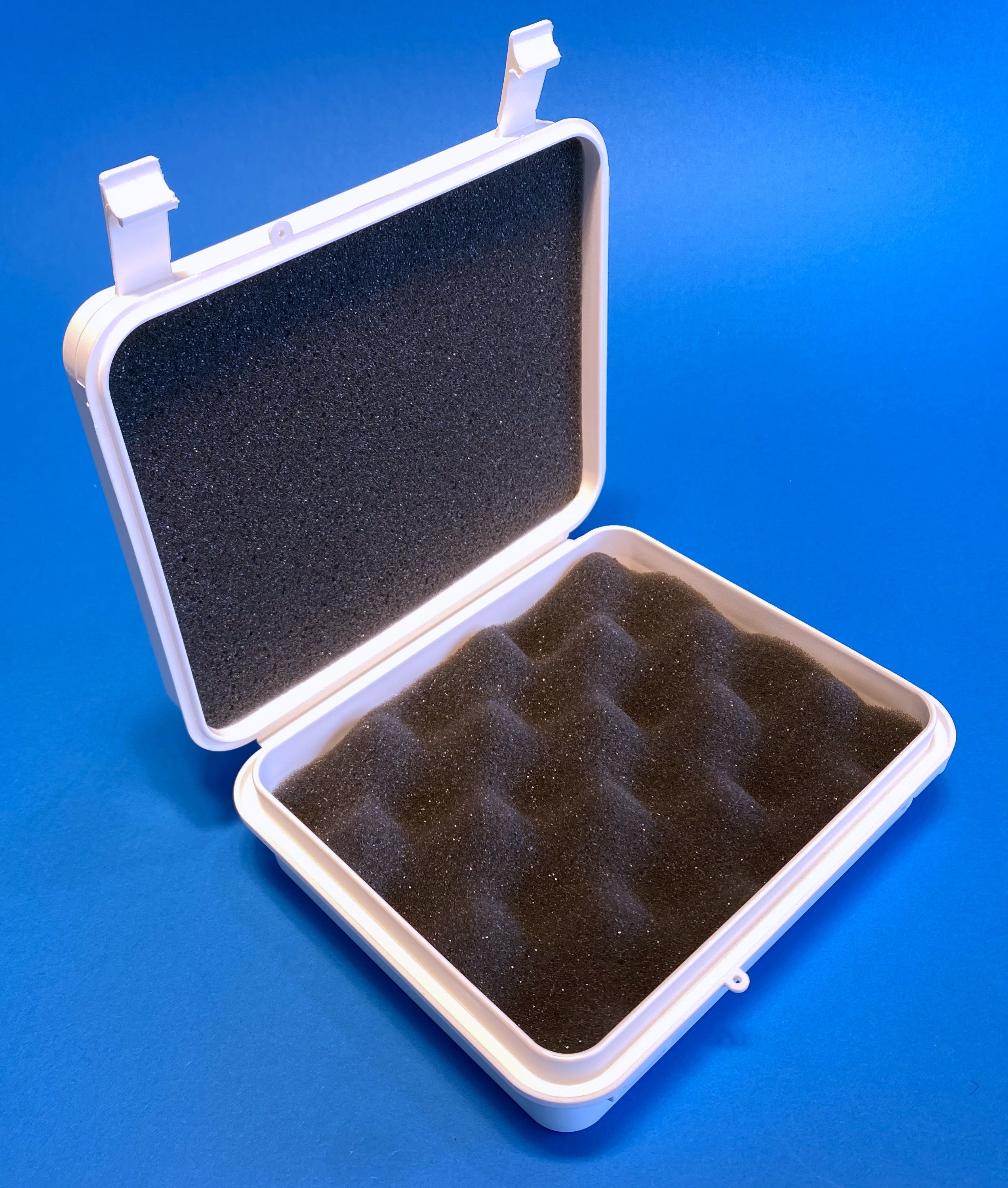 TC case outfitted with foam C1 style, open view 1