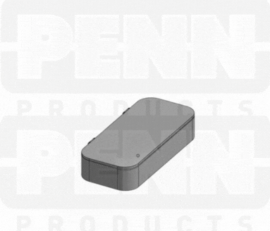 D83 Case, 1 Bay, Clarified Polypropylene (carton of 30 ea)