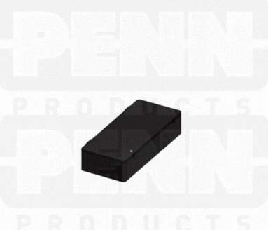 D54 Case, 7 Bays, Black Conductive Polypropylene (carton of 36 ea)