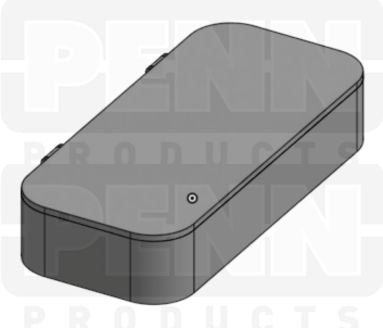 D83 Case, 1 Bay, Clarified Polypropylene (carton of 30 ea)