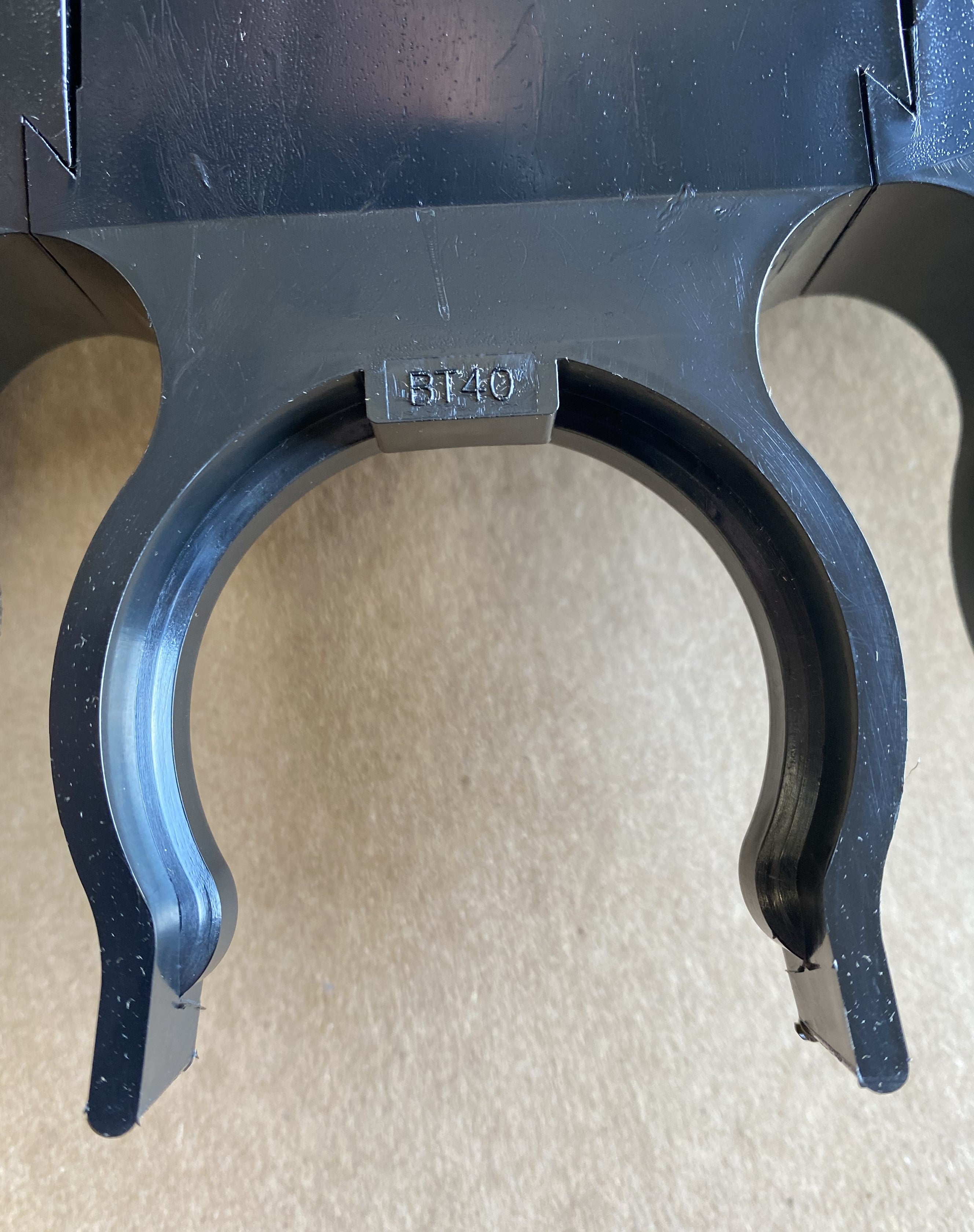 BT40 Carousel, full assembly of 22 segments, for Bridgeport Millers, detail