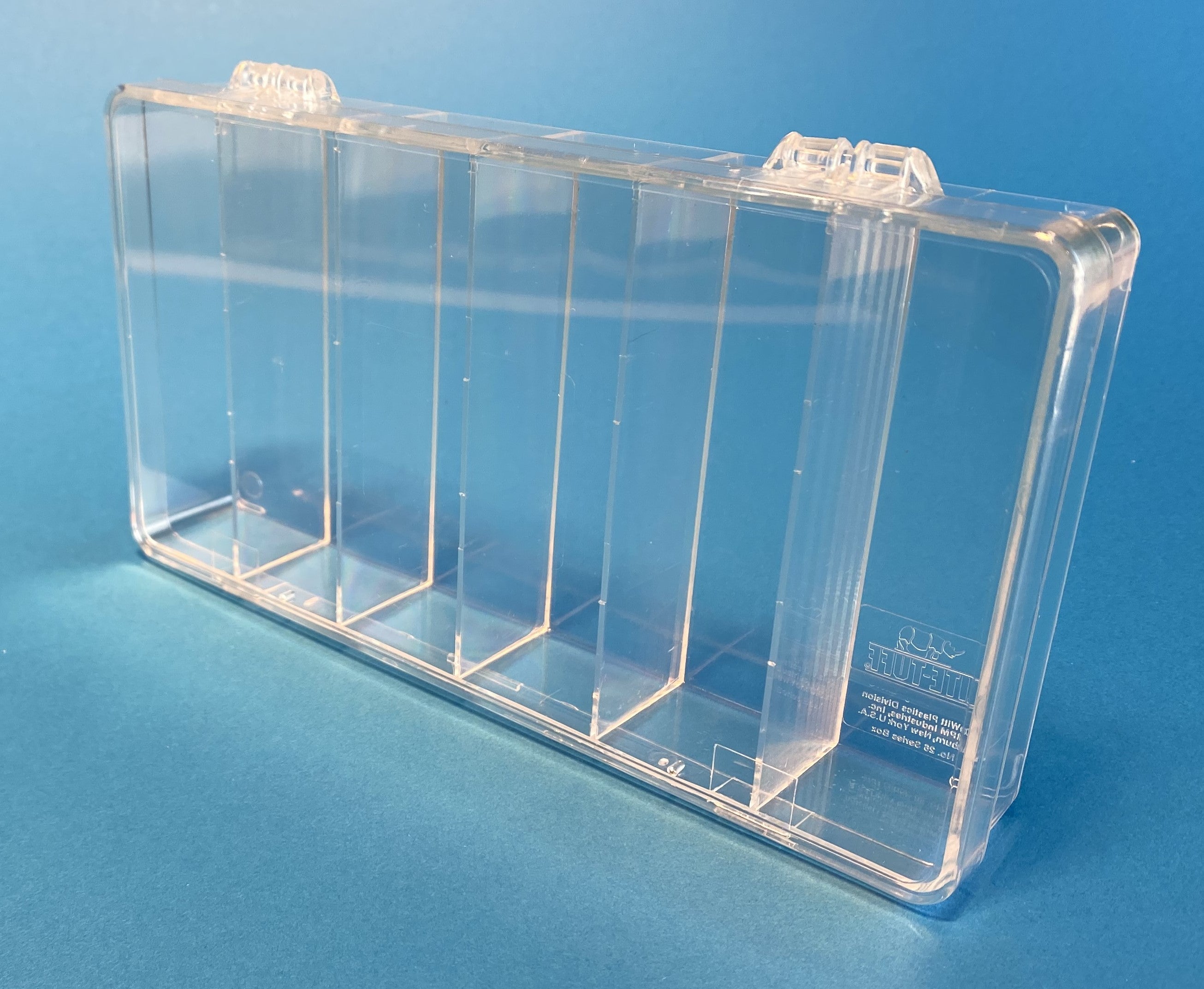 D26 Case, 6 Bays, Clear Impact-Protected Copolymer (carton of 76 ea)