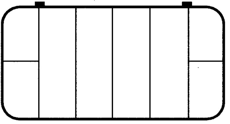 D26 case, 8 bays, sketch