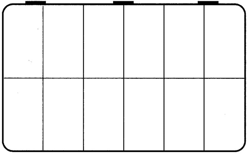D55 case, 12 bays, sketch