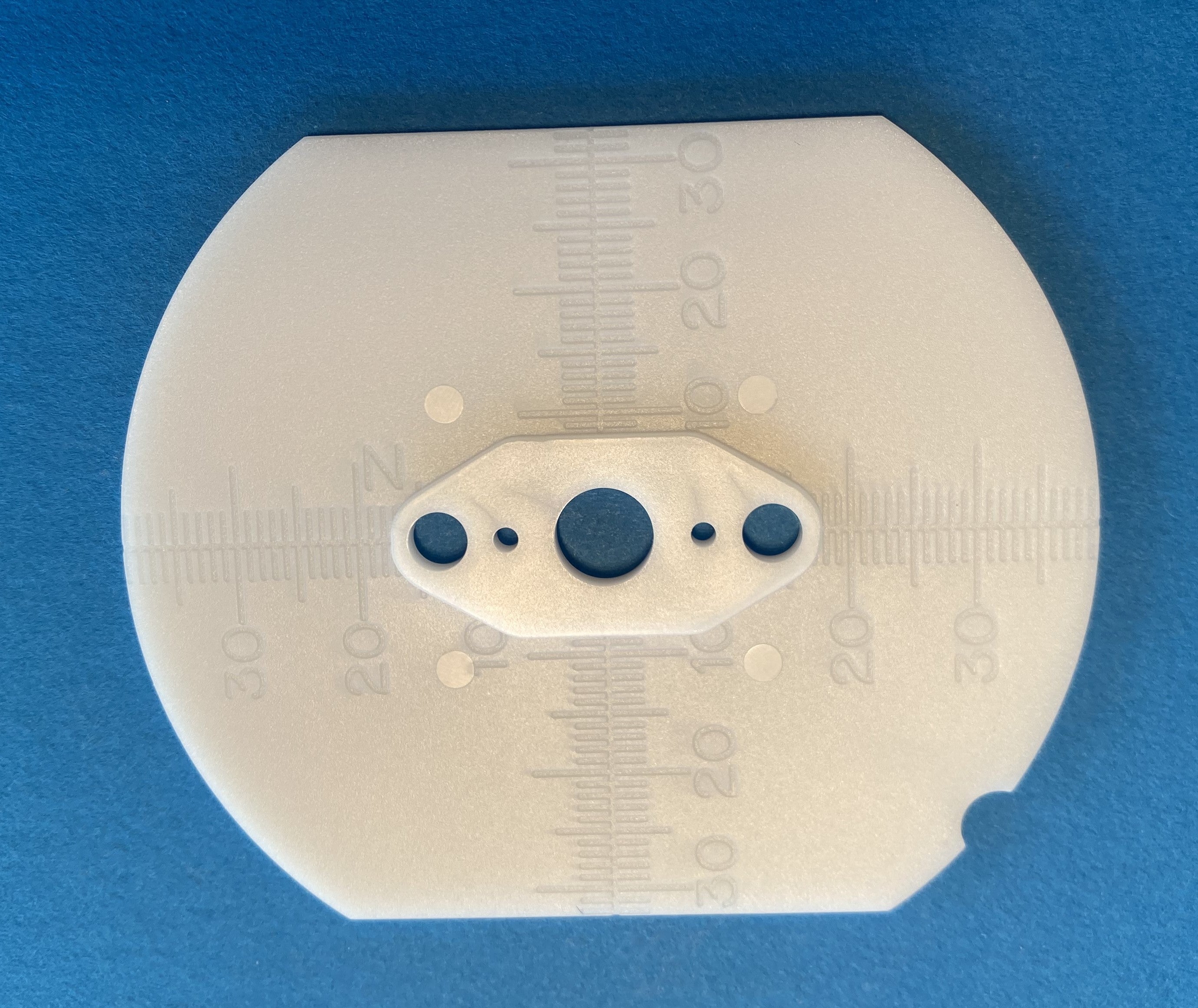 Lens Patten Blank #101 close up