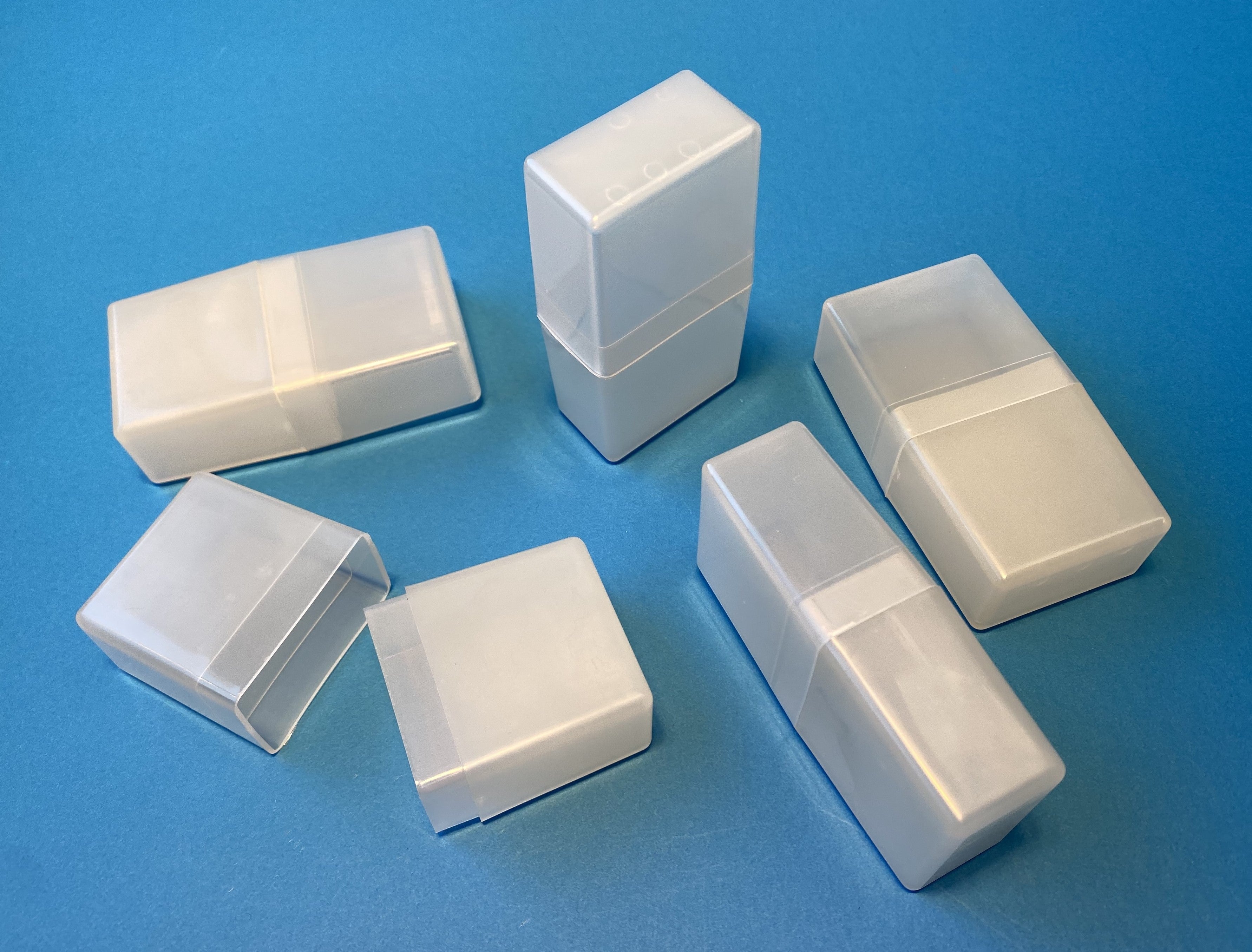 DB case, group of 6 parts showing various angles