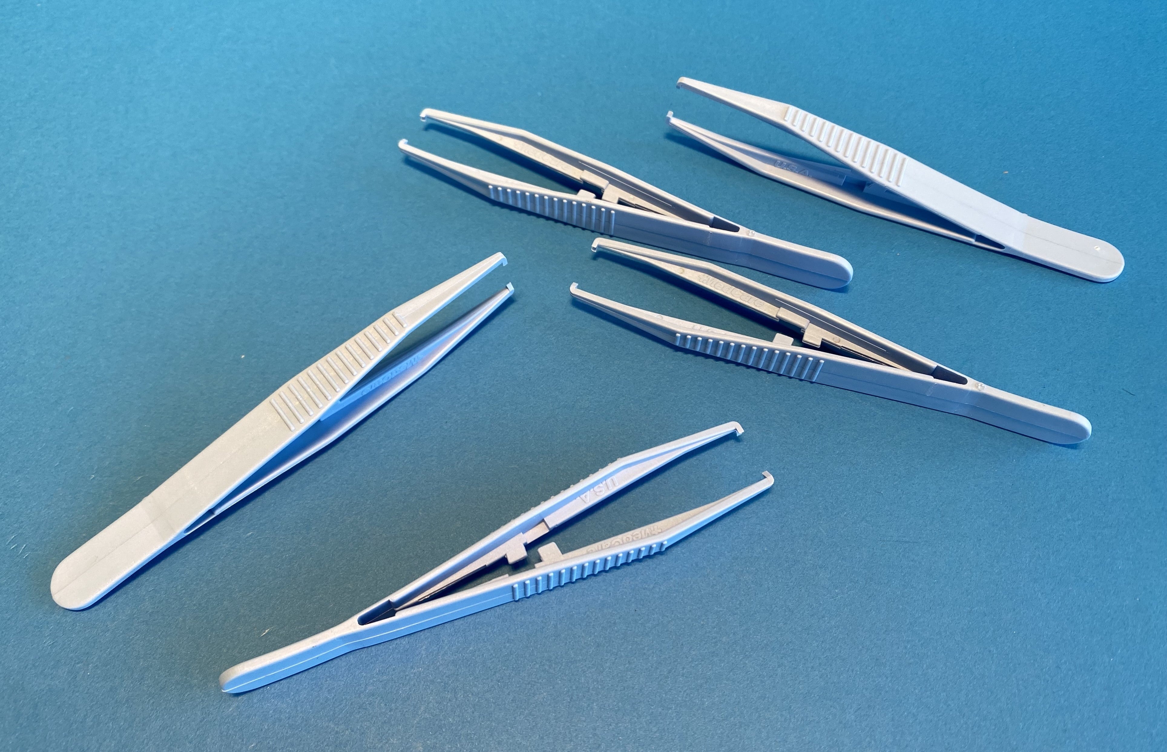 Plastic Tweezers Thumb Tissue Forceps group