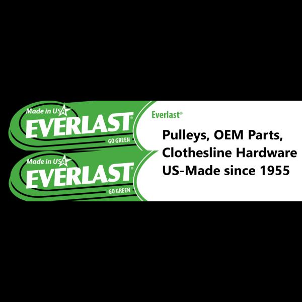 Everlast Pulley Products - Pulley line, OEM components, and Clothesline Hardware all manufactured in the USA since 1955