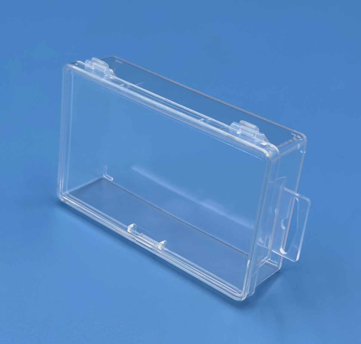 D23 Case, 1 Bay with Hang Tab, Clear Impact-Protected Copolymer (carton of 108 ea)