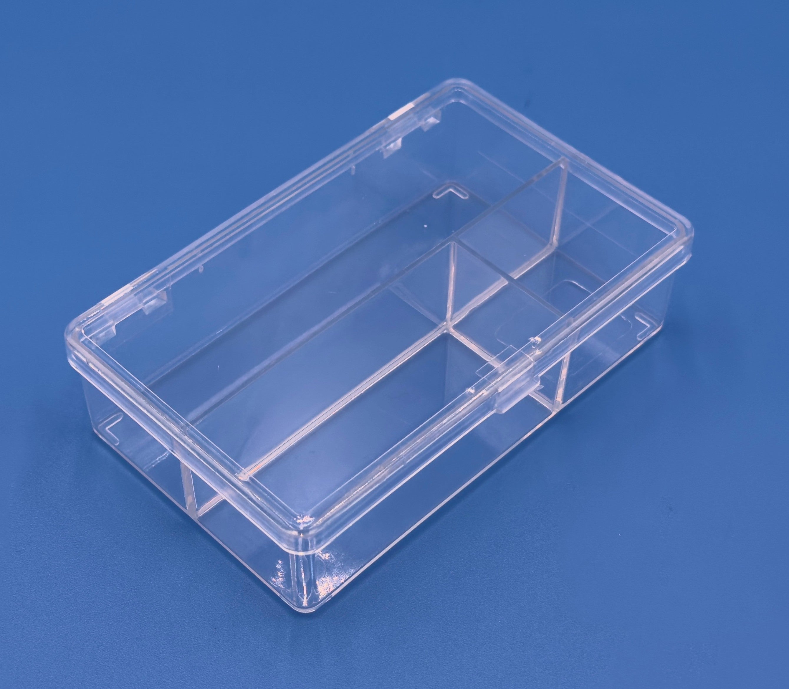 D23 Case, 3 Bays, Clear Impact-Protected copolymer (carton of 108 ea)