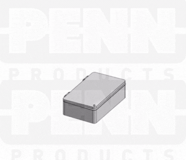 D23 Case, 1 Bay, Clear Impact-Protected Copolymer (carton of 108 ea)