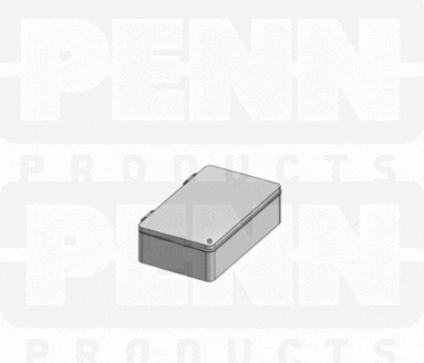 D23 Case, 3 Bays, Clarified Polypropylene (carton of 108 ea)