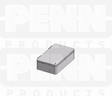 D23 Case, 6 Bays, Clear Impact-Protected Copolymer (carton of 108 ea)