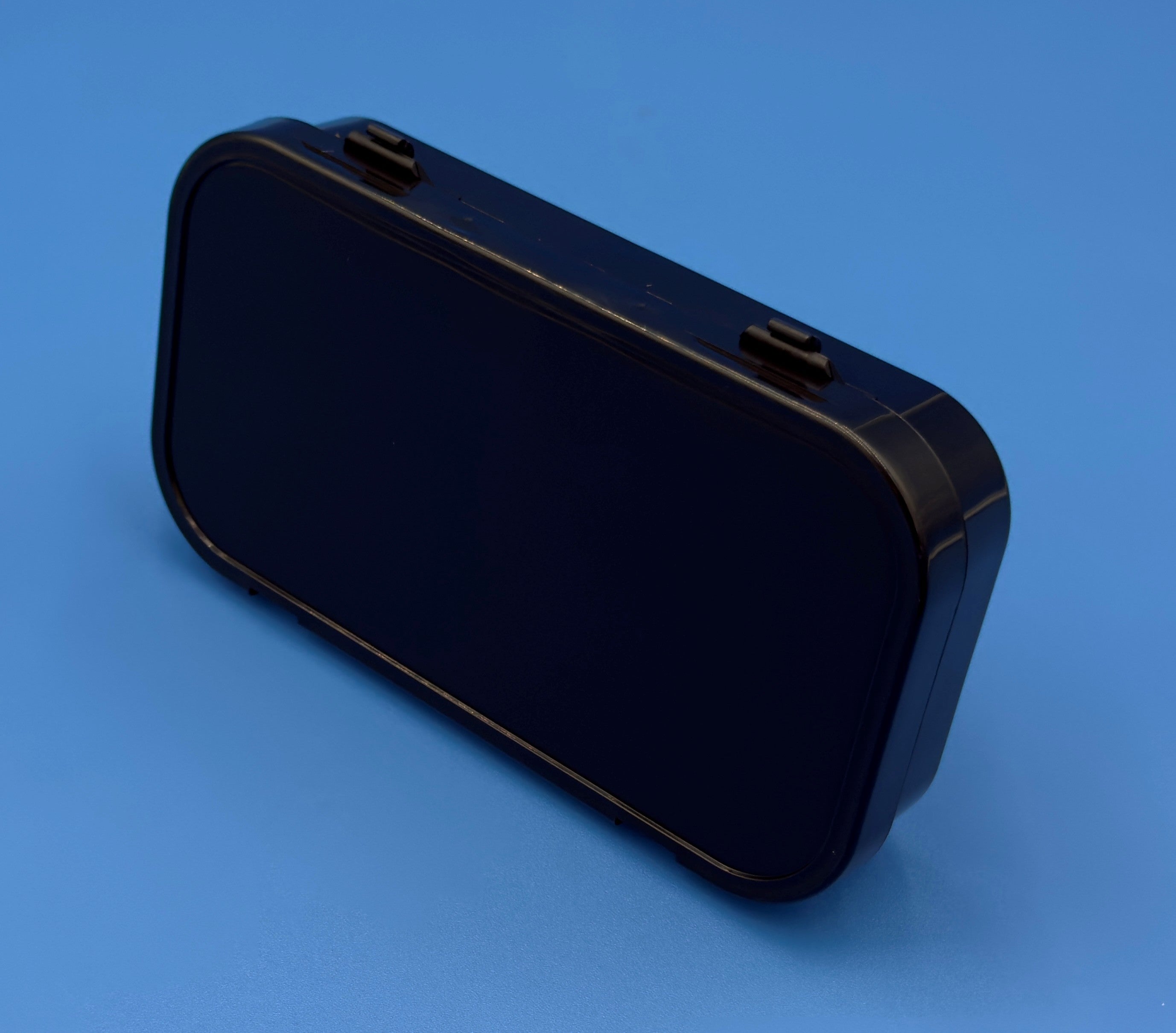 D25 Case, 2 Bays, Black Conductive Polypropylene (carton of 65 ea)