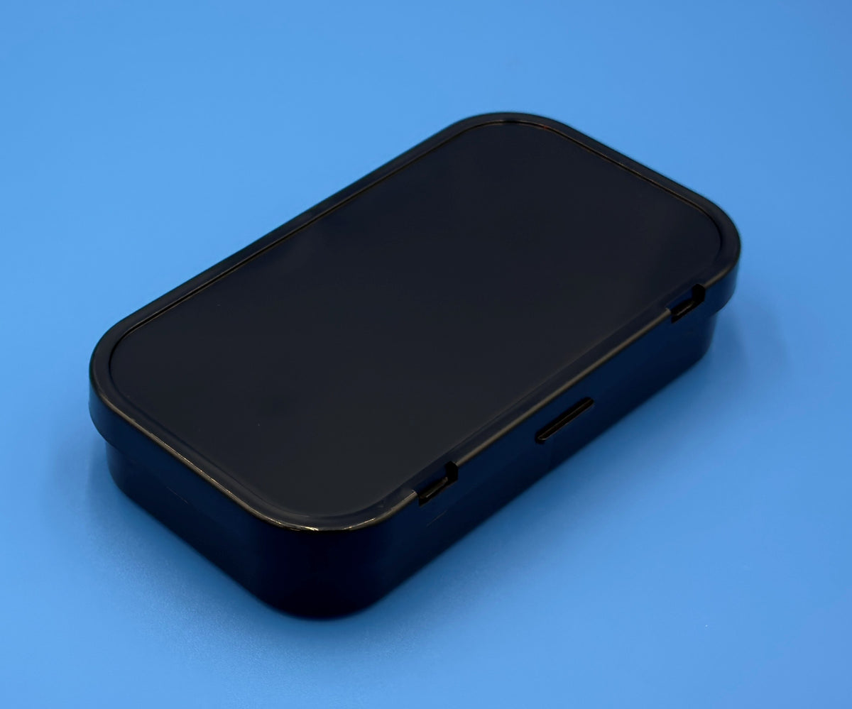 D25 Case, 2 Bays, Black Conductive Polypropylene (carton of 65 ea)