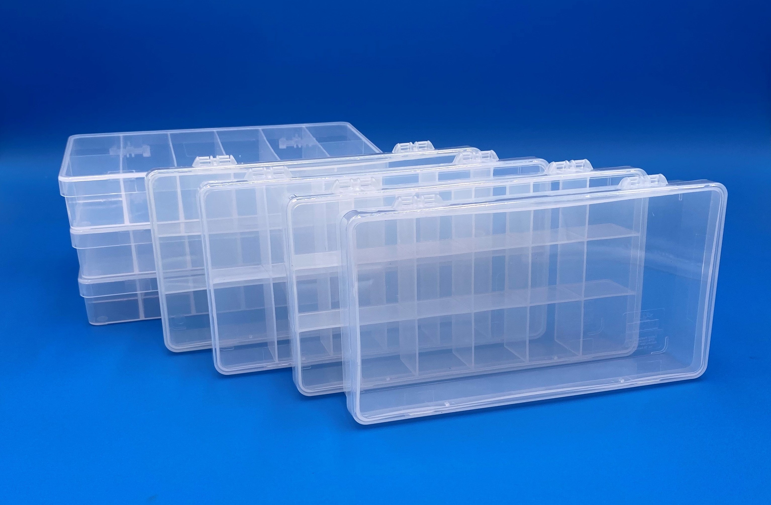 D26 Organizer Case, Variety Pack, Clarified Polypropylene (carton of 7 ea)
