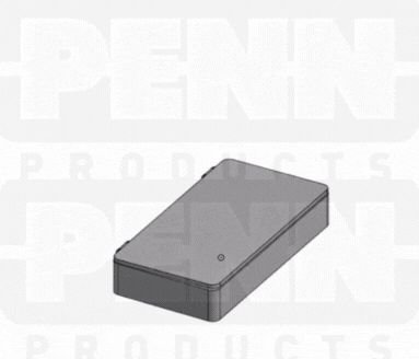D26 Case, 12 Bays config 2, Black Conductive Polypropylene (carton of 76 ea)