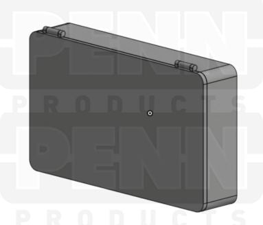 D46 Case, 20 Bays, Clear Impact-Protected Copolymer (carton of 46 ea) CONTACT FOR QUOTE