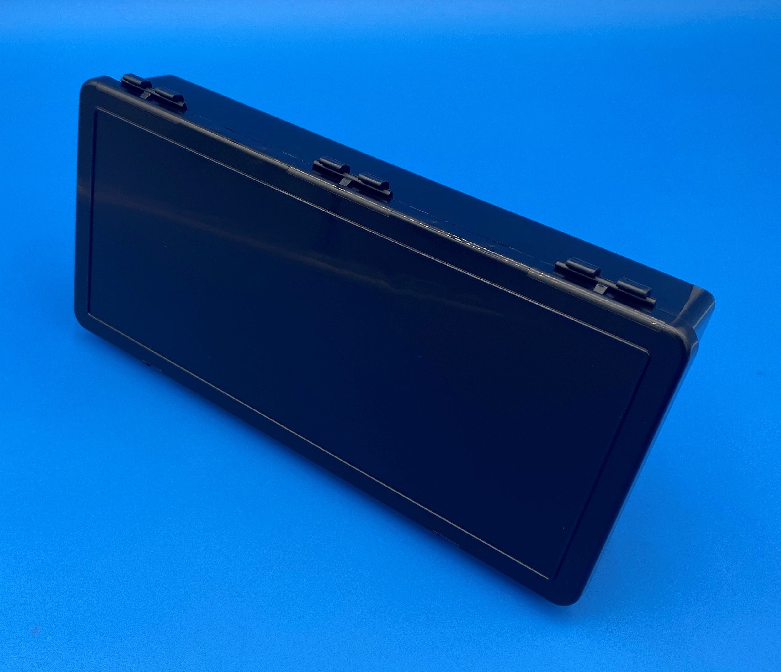D54 Case, 3 Bays, Black Conductive Polypropylene (carton of 36 ea)