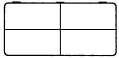 D54 case, 4 bays, sketch