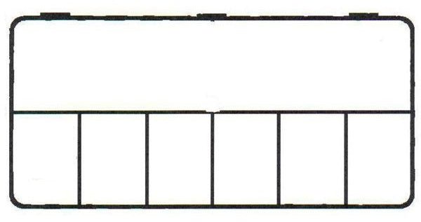 D54 case, 7 bays, sketch