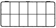 D54 case, 12 bays, sketch