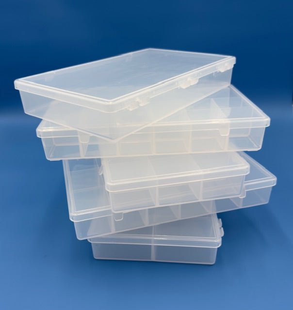 D55 Organizer Case, Variety Pack, Clarified Polypropylene (carton of 5 ea)