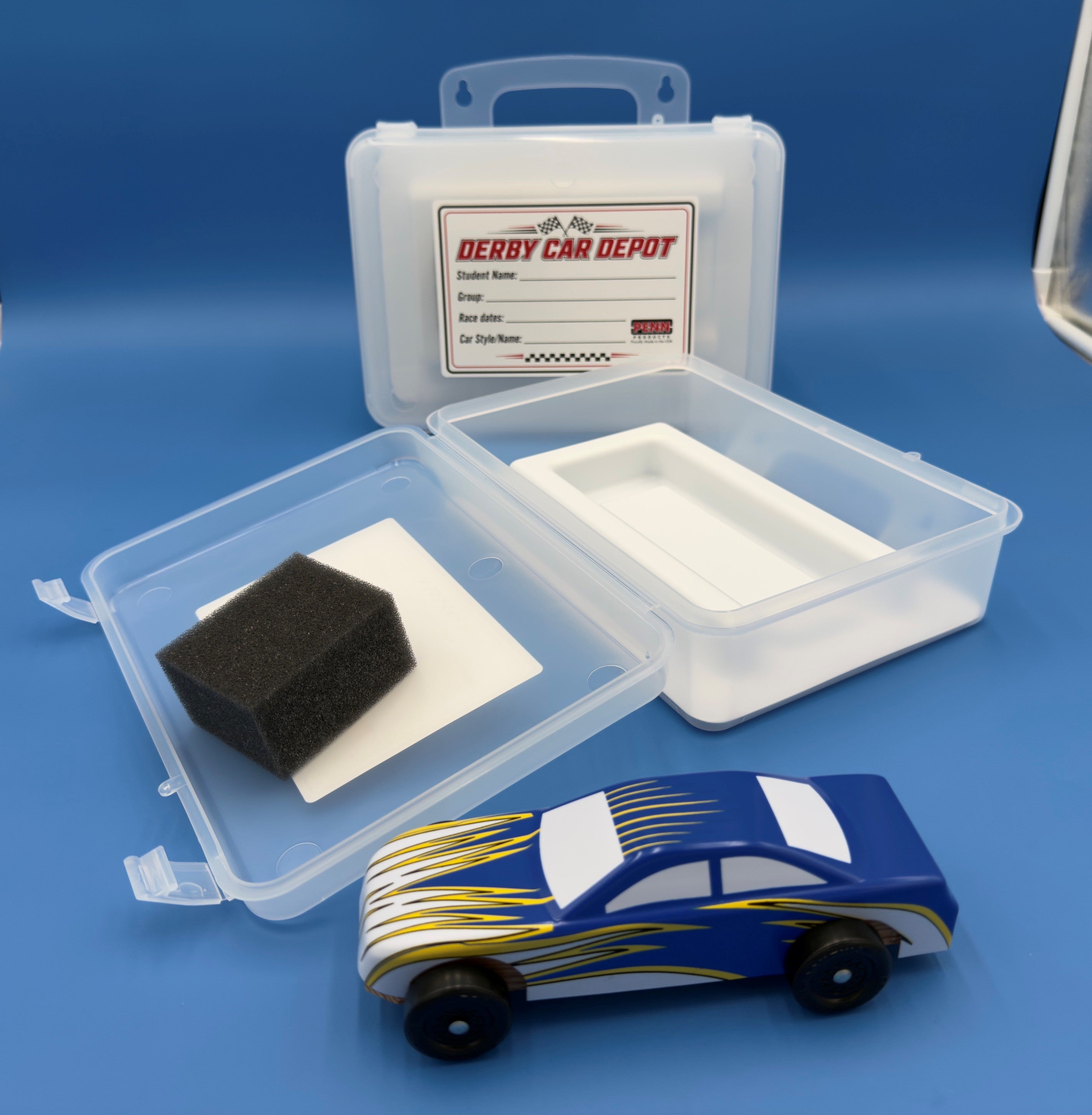 Derby Car Depot Case for Pinewood Cars (carton of 6 ea)