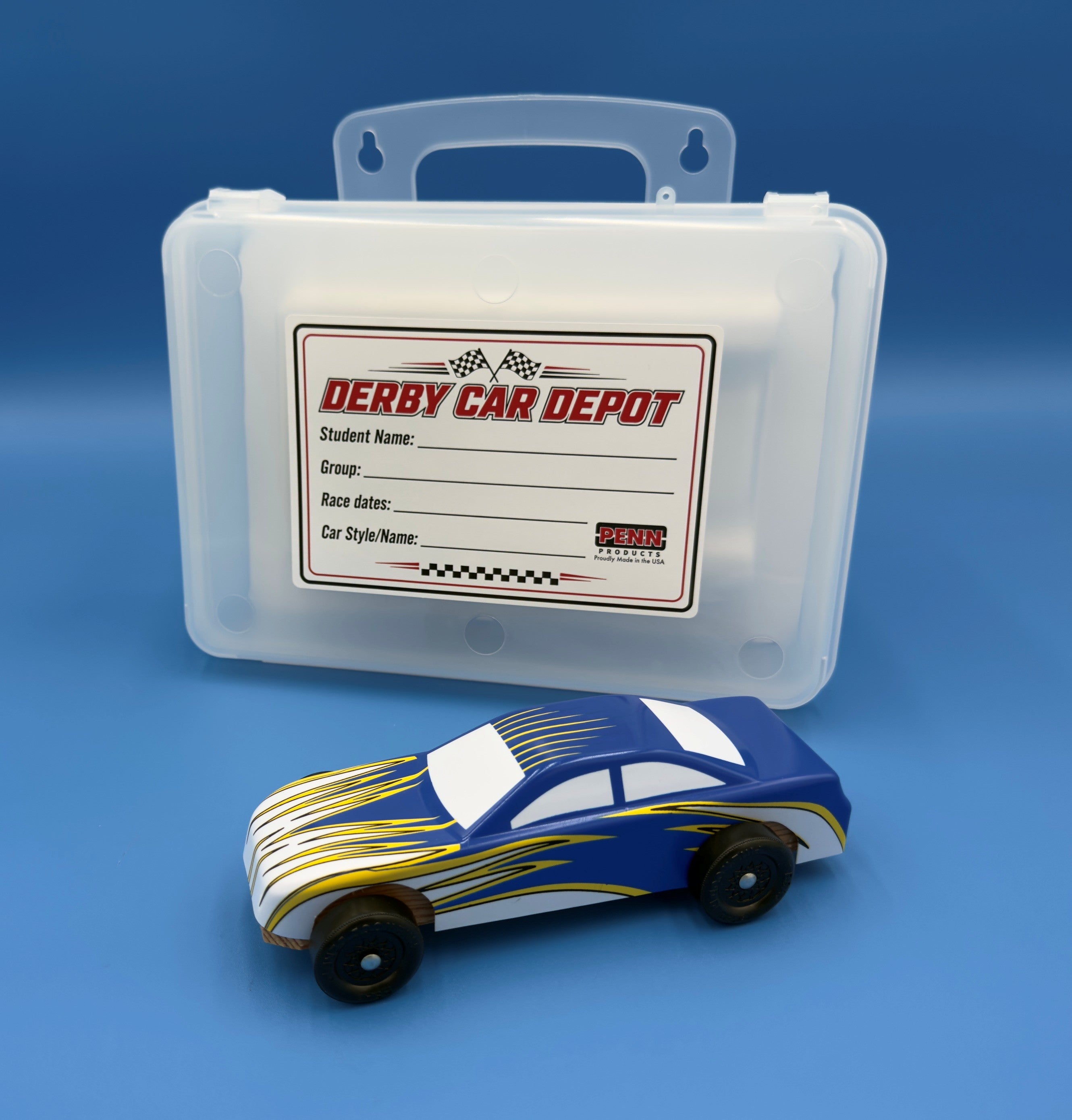 Derby Car Depot Case for Pinewood Cars (carton of 6 ea)