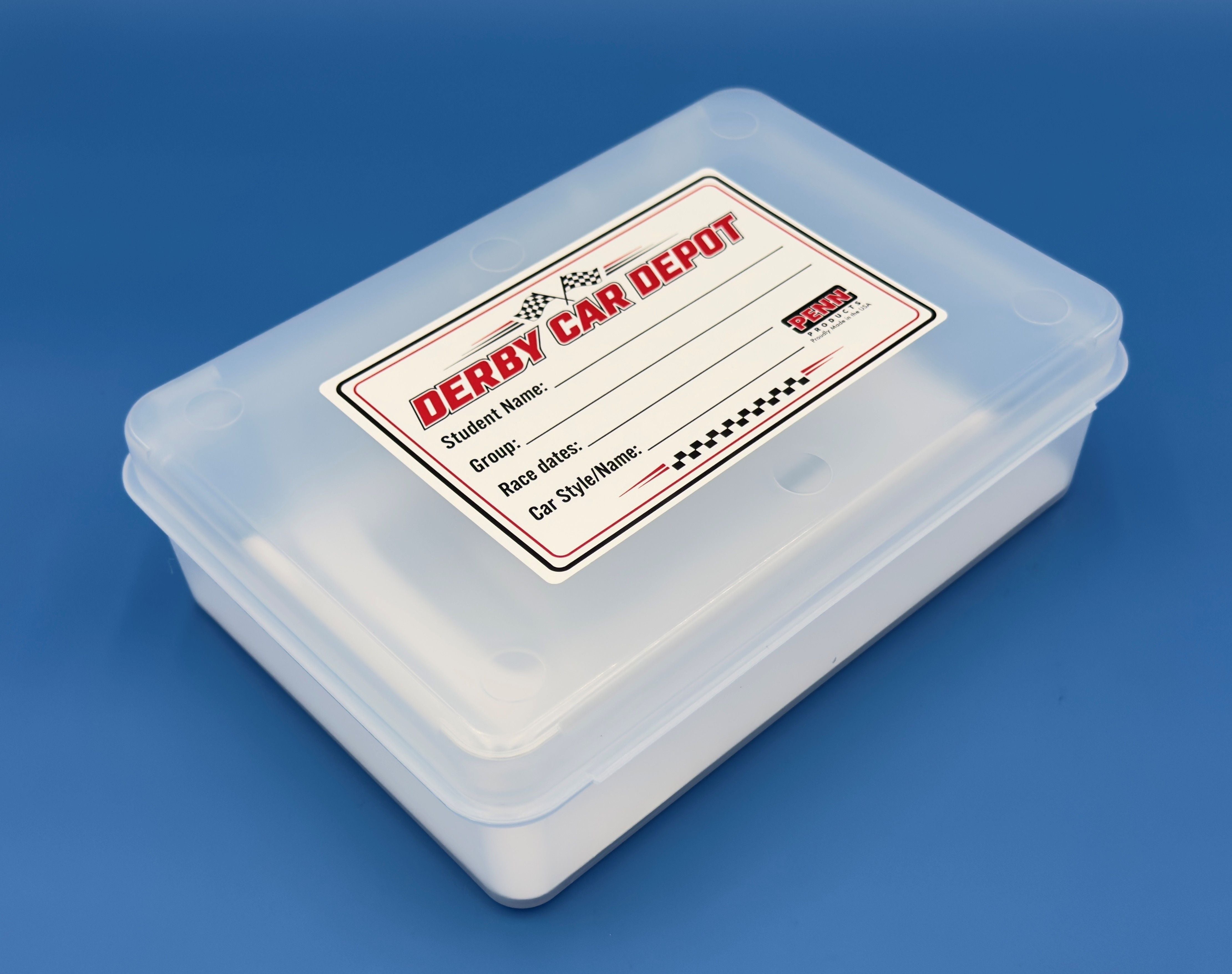 Derby Car Depot Case for Pinewood Cars (carton of 6 ea)