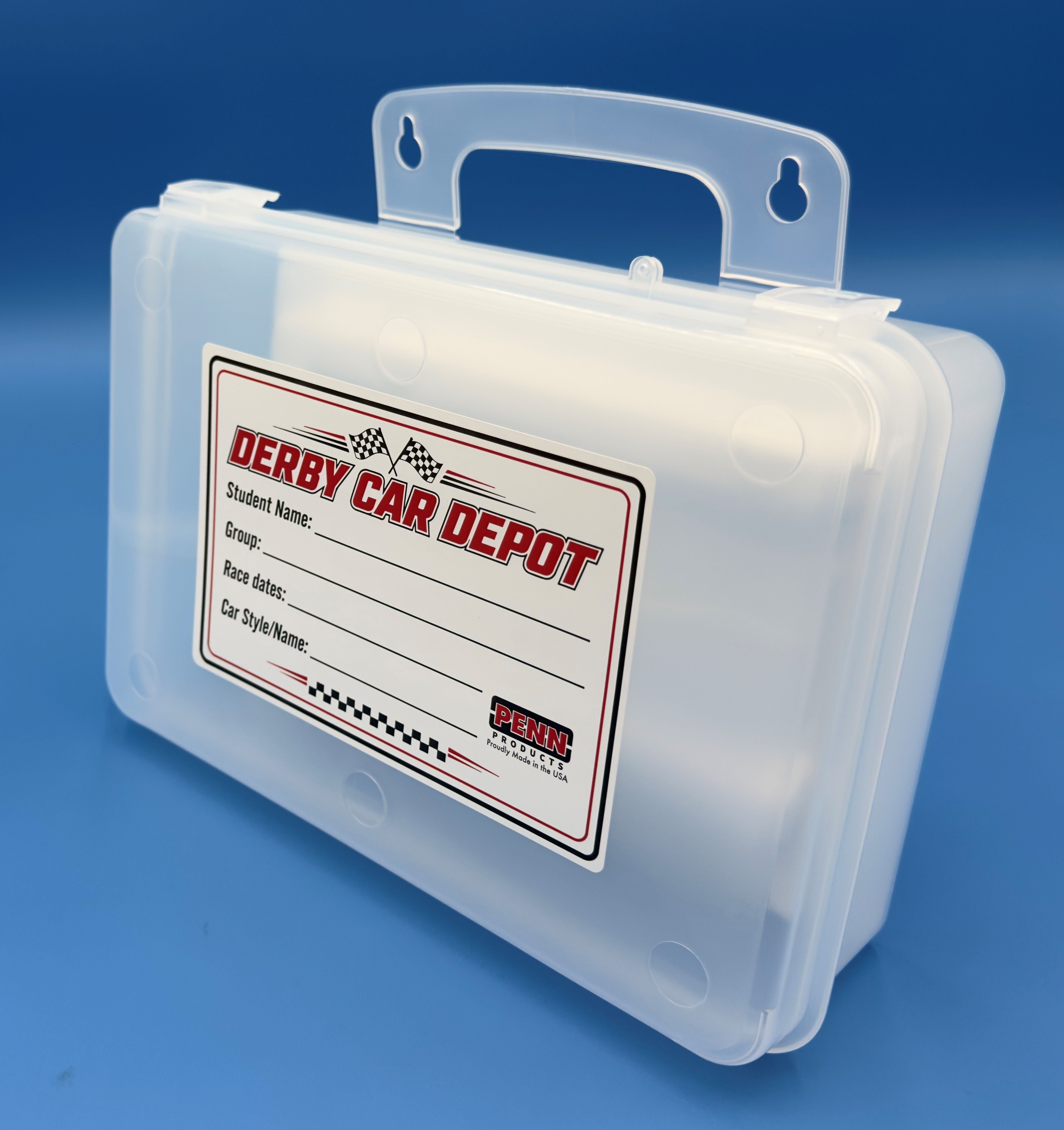 Derby Car Depot Case for Pinewood Cars (carton of 6 ea)