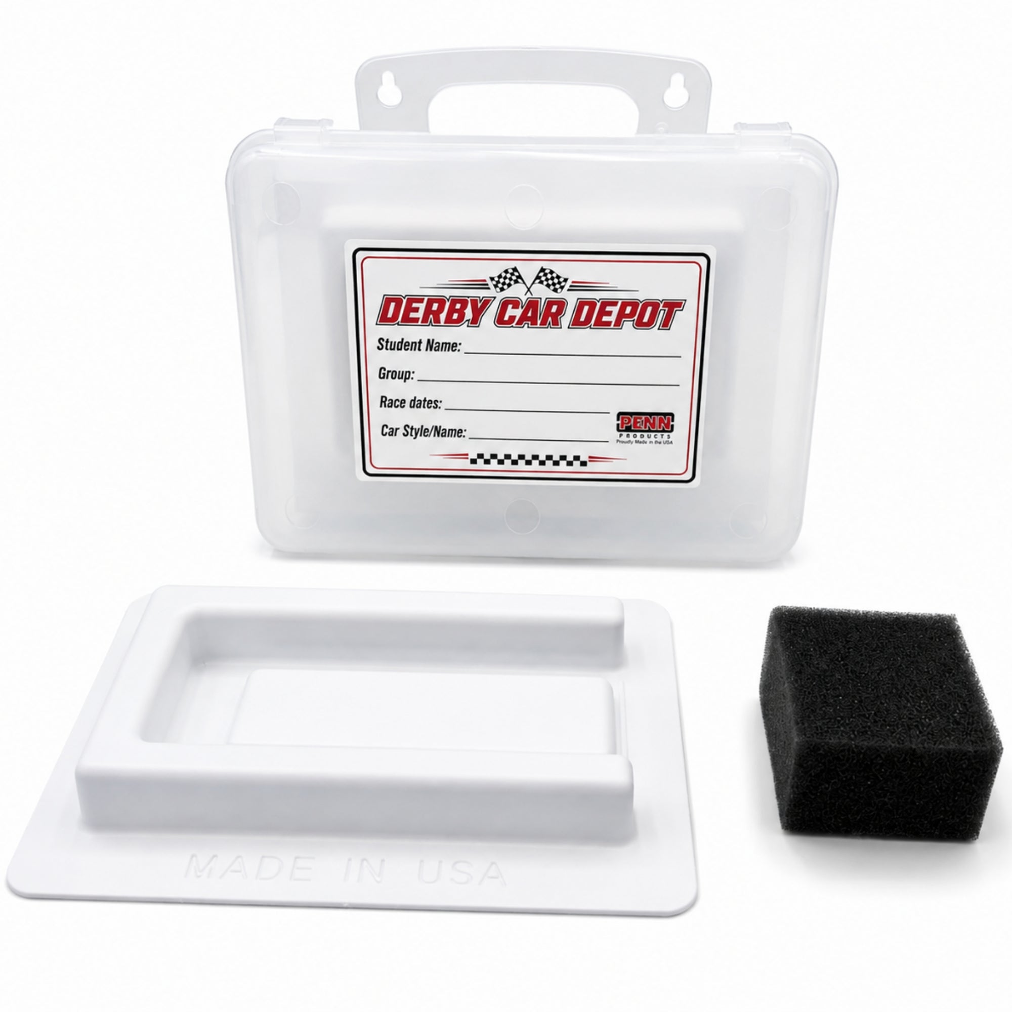 Derby Car Depot Case for Pinewood Cars