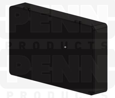 D55 Case, 13 Bays, Black Conductive Polypropylene (carton of 32 ea)