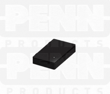 D55 Case, 13 Bays, Black Conductive Polypropylene (carton of 32 ea)