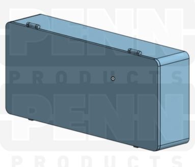 D54 Case, 17 Bays, Clear Impact-Protected Copolymer (carton of 36 ea)